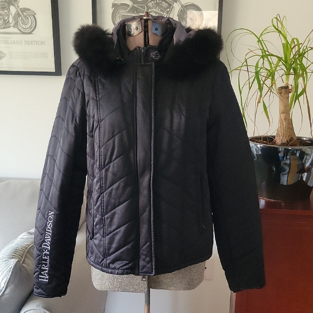 Harley-Davidson Coat Large Black